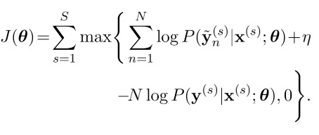 max-margin loss